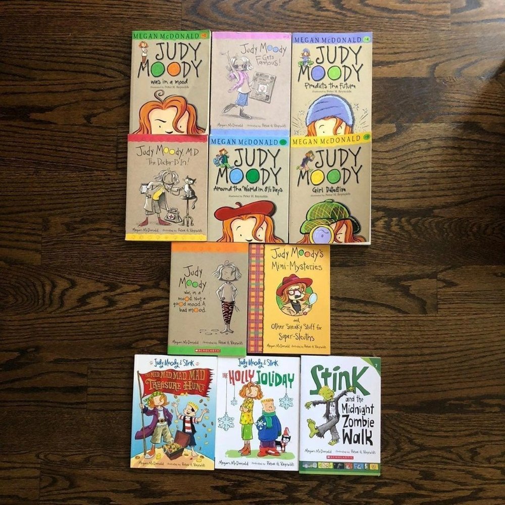 Lot of 11 Judy Moody / Stink Books
